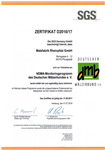 NDMA Certificate